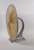 An Art Deco Sterling Primax pleated diaphragm loud speaker by the 'Sterling Telephone 2 Electric