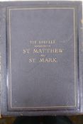 One volume The Gospels According to St Matthew and St Mark, illustrated by M. Bida, published by