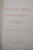 Two volumes, 'The British Army and Auxilliary Forces' by Colonel C. Cooper-King