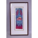 Helen Rhodes, Seventh Heaven, limited edition print, 82/500, signed with blind stamp, 19 x 51cm