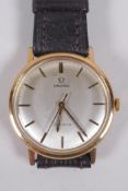 A vintage Omega Geneve gentleman's wrist watch with recent service record (2021)