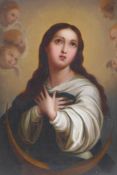After Bartolome Estaban Murillo, the Immaculate Conception, probably C18th/19th, unsigned, oil on