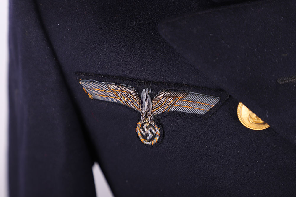 WW2 German Kriegsmarine Medical Officers Frock Coat - Image 10 of 10