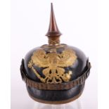 Imperial German Prussian Officers Pickelhaube for an Officer in a Hanoverian Regiment