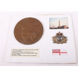 WW1 British Memorial Plaque Ernest Cross