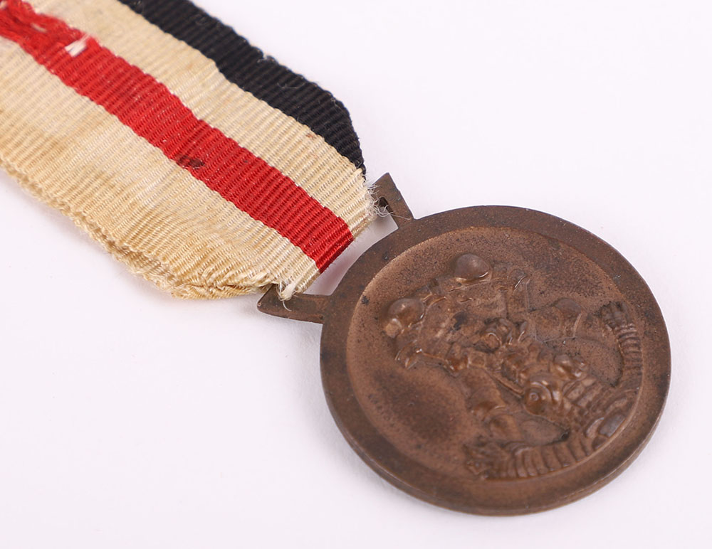 WW2 German Italian Afrikakorps Campaign Medal - Image 4 of 4