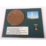 WW1 British Memorial Plaque James Walker