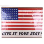American Poster “GIVE IT YOUR BEST!”
