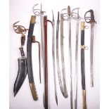 Selection of British Military Sword Parts