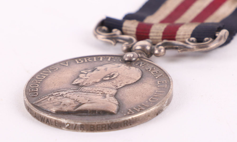 WW1 George V Military Medal (M.M) 2nd Battalion Royal Berkshire Regiment - Bild 3 aus 6