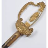 Imperial German Bavarian Court Sword