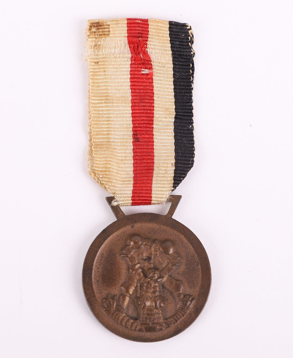 WW2 German Italian Afrikakorps Campaign Medal - Image 3 of 4