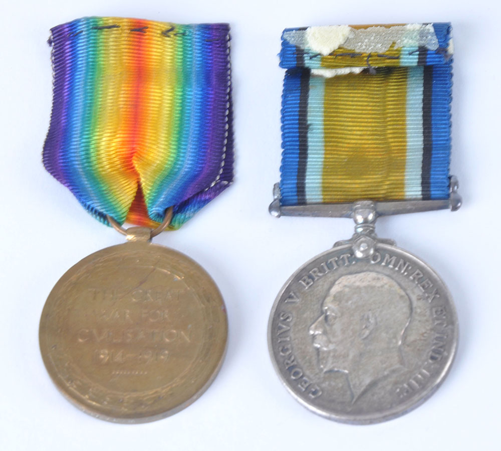 WW1 British Medal Pair Royal Engineers - Bild 4 aus 11