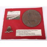 WW1 Bronze Memorial Plaque William Douglas Henderson