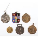 6x WW2 Italian Fascist Regimental Medals