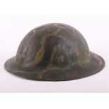 WW1 American Camouflaged Steel Combat Helmet