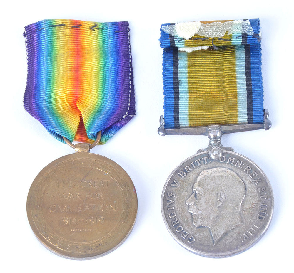 WW1 British Medal Pair Royal Engineers - Bild 3 aus 11