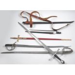 Grouping of Swords and Bayonet