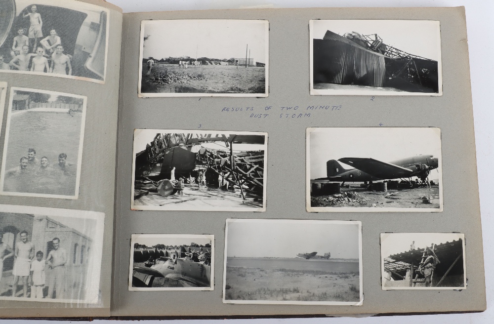 WW2 Photograph Album Likely RAF Ground Crew Member - Image 8 of 12