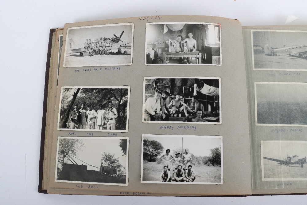 WW2 Photograph Album Likely RAF Ground Crew Member - Image 4 of 12