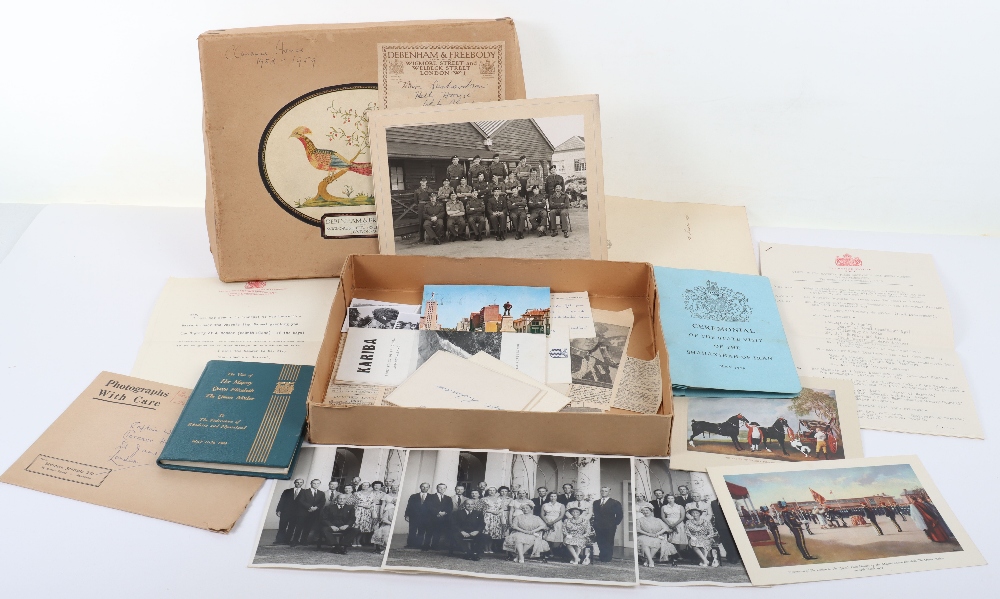 Important Archive of Reports, Signed Cards, Photographs Retained by Captain W.F.Richardson a "member