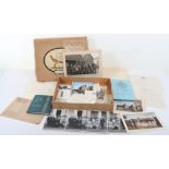 Important Archive of Reports, Signed Cards, Photographs Retained by Captain W.F.Richardson a "member