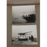 Important Photograph Album 1925 Schneider Cup Race