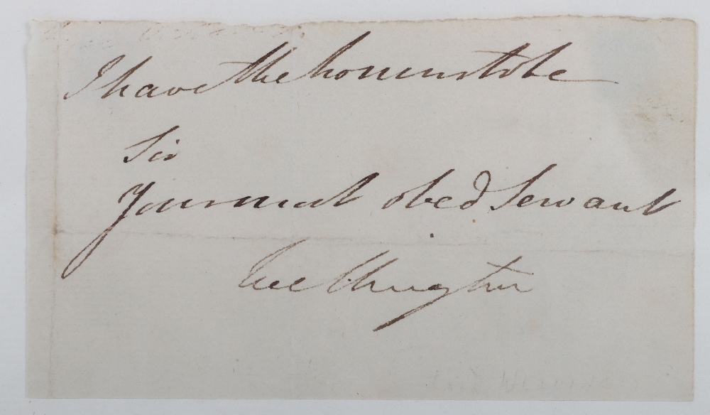 Signature of the Duke of Wellington - Image 2 of 3