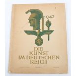 Third Reich Printed Illustrated Publication “Die Kunst Im Deutschen Reich“ January 1942