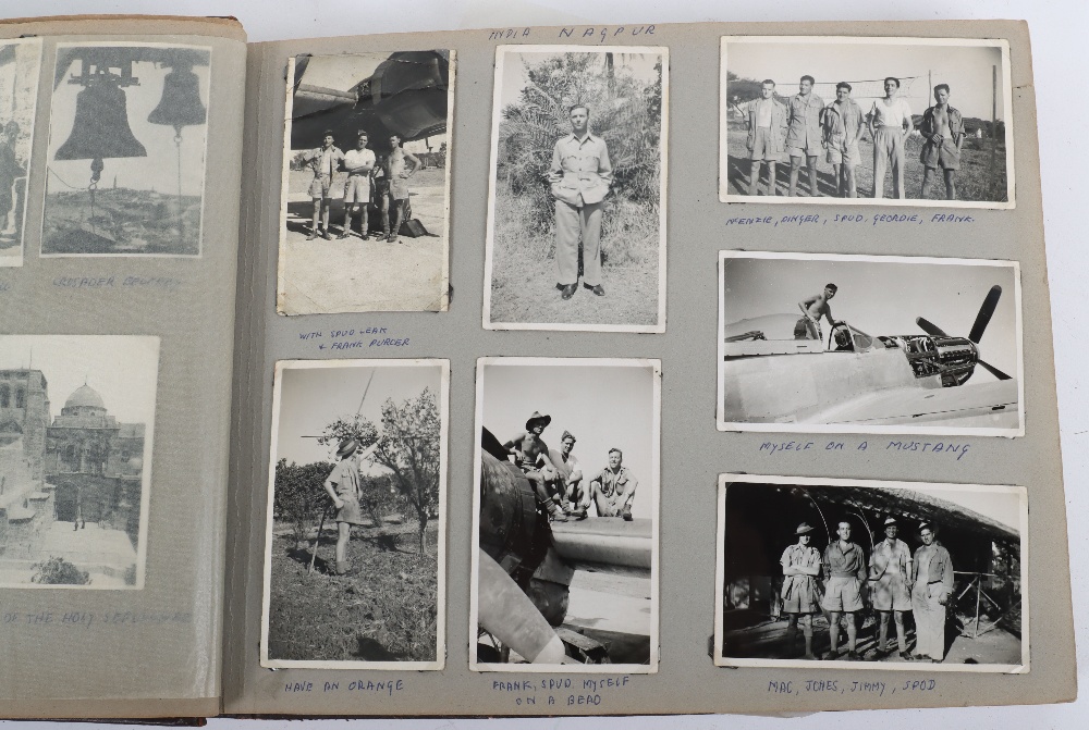 WW2 Photograph Album Likely RAF Ground Crew Member - Image 3 of 12