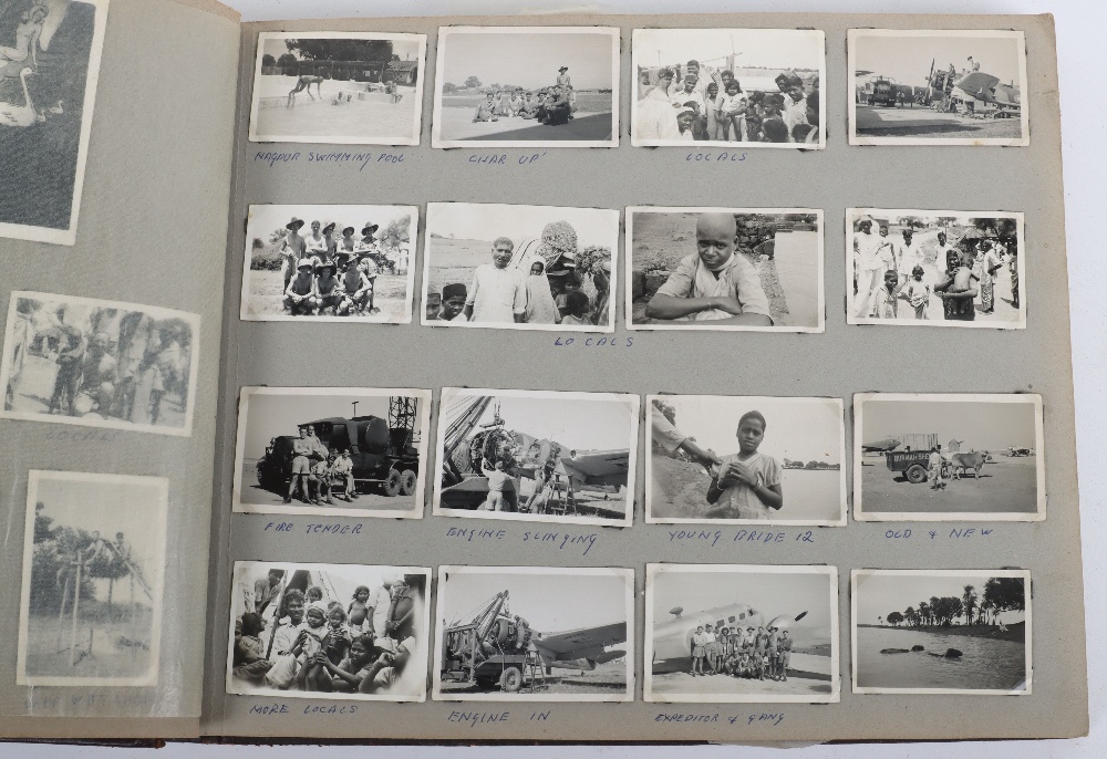 WW2 Photograph Album Likely RAF Ground Crew Member - Image 7 of 12