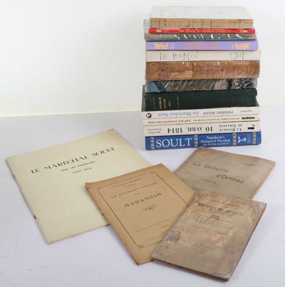 Collection of Books on the Toulouse and Related Campaigns