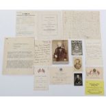 A Number of Interesting Ephemera Items