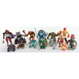 Fourteen Vintage 1980s LJN toys Thundercats Action figures