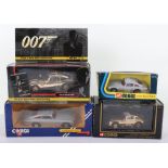 Four Boxed Corgi Toys James Bond Aston Martin DB5
