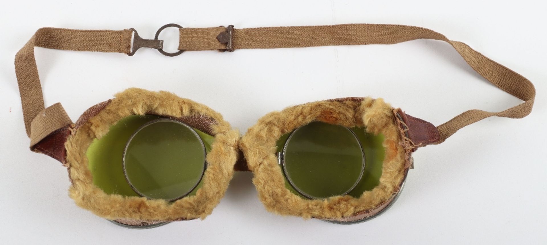 Unusual Pair of Early Aviators Goggles - Image 4 of 5