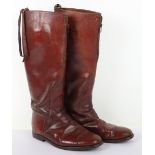 Pair of Vintage Brown Leather Boots