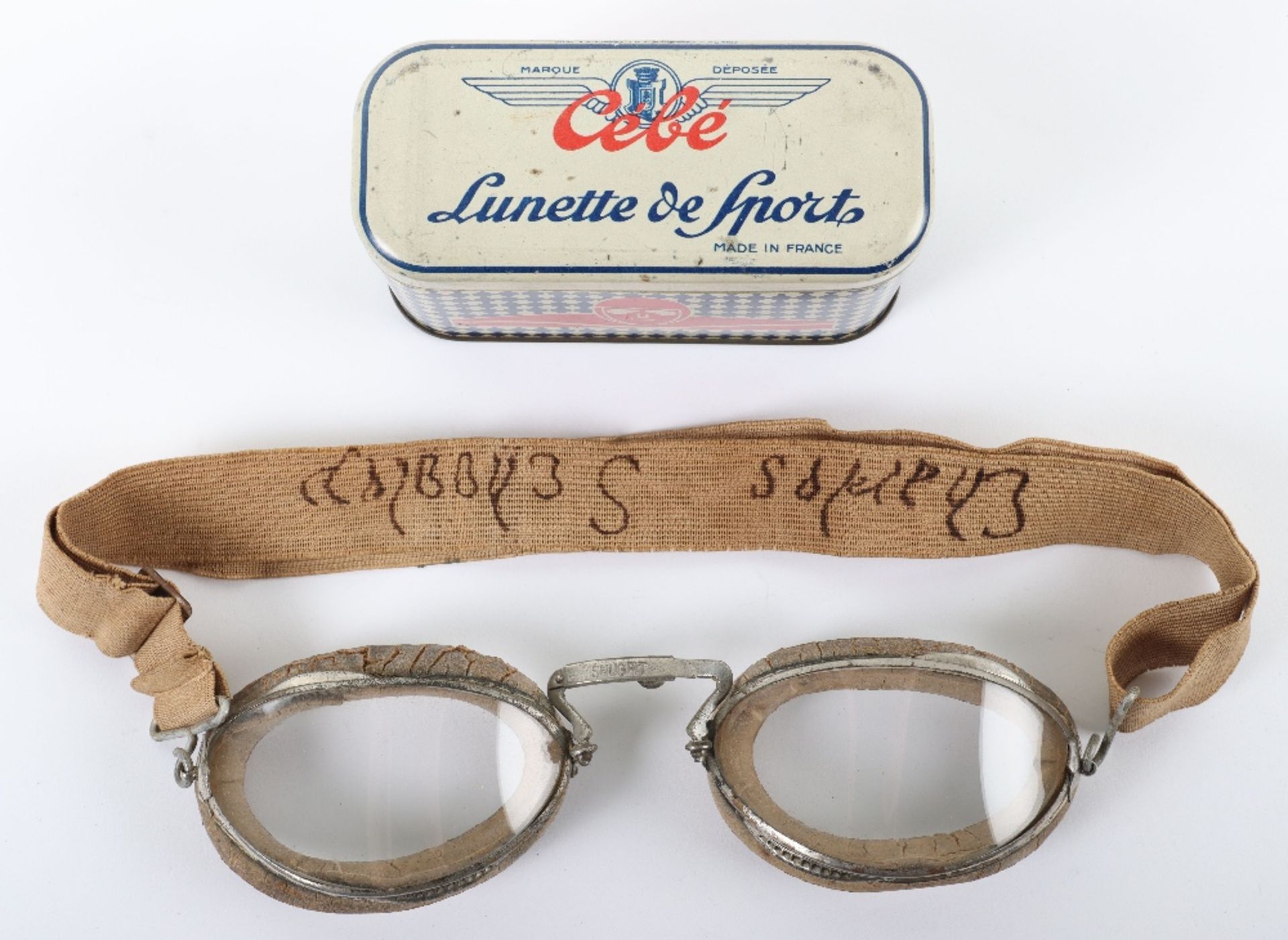 Pair of Vintage Aviators Flying Goggles - Image 2 of 5