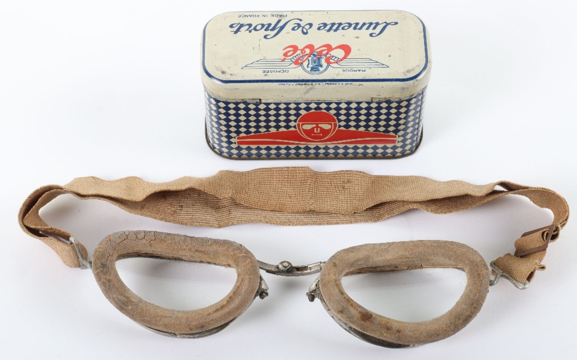 Pair of Vintage Aviators Flying Goggles - Image 3 of 5