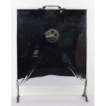 1930’s RAF Upavon Chrome Plated Fire Screen