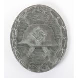WW2 German Silver Grade Wound Badge by Steinhauer & Luck, Ludenscheid (4)