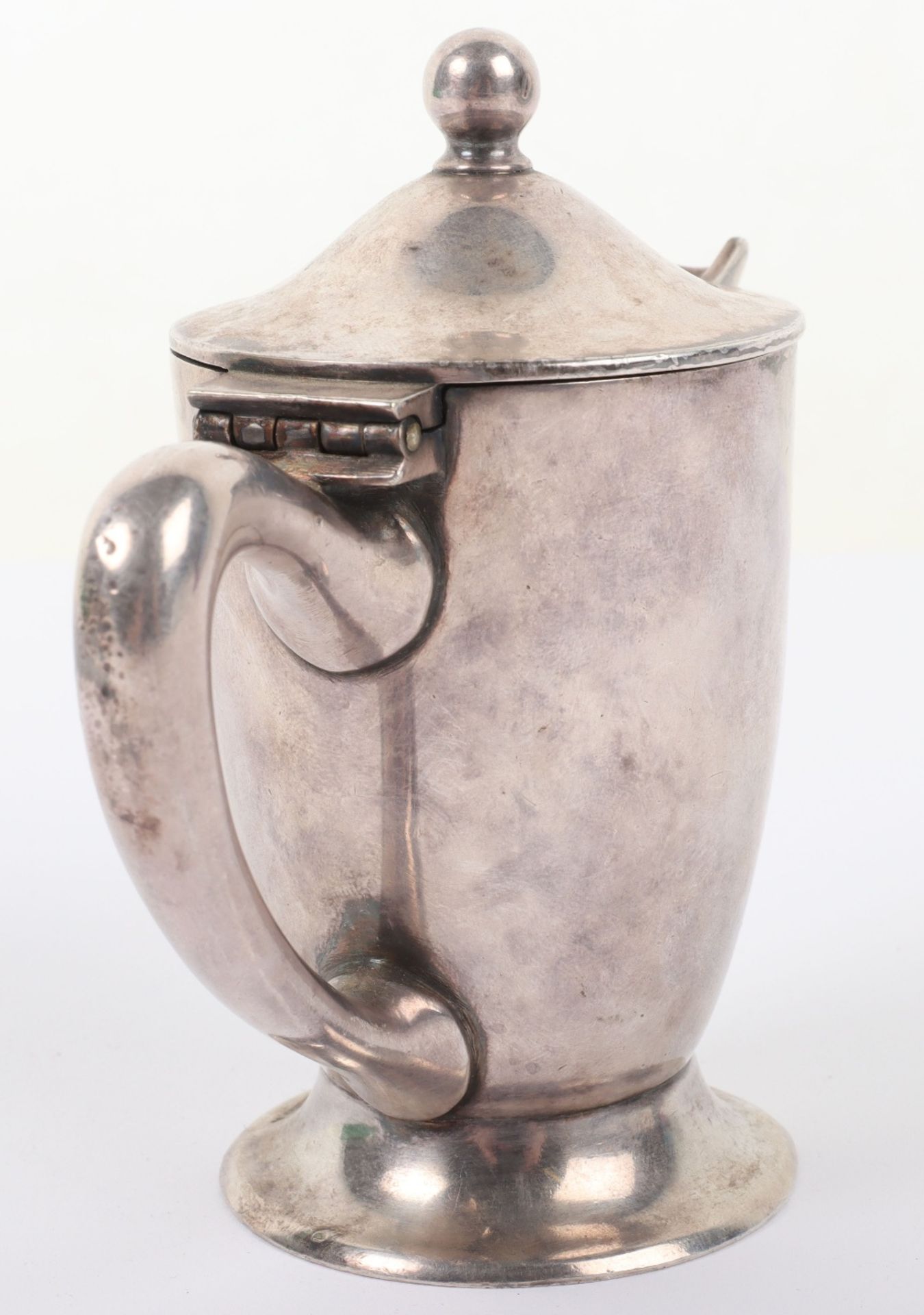 Third Reich Der Deutsche Hof Hotel Formal Tableware Silver Plated Single Cup Coffee Pot - Image 5 of 8