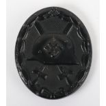 WW2 German Black Wound Badge by August Menzs & Sohn Wein (118)