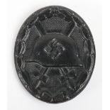 WW2 German Black Wound Badge by Wilhelm Hobachter, Wien (32)