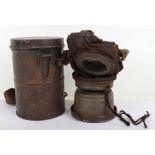 WW1 German M-17 Gas Mask with 1918 Additional Filer Attachment