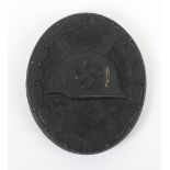 WW2 German Black Wound Badge by Klein & Quenzer A.G (65)