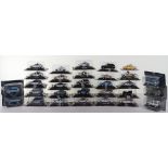 Quantity of Mixed Police 1:43 scale diecast models,