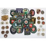 Collection of Obsolete German Polizei Badges/Patches