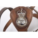 Metropolitan Police Horse Bridle with Martingale Badge