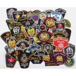 Collection of Obsolete Canadian Police Cloth Badges